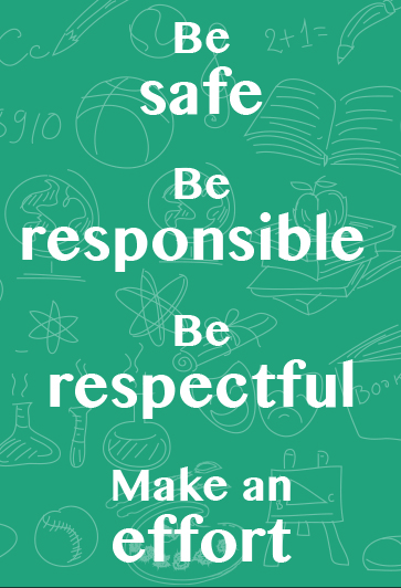Alki expectations: Be safe, be responsible, be respectful, make an effort