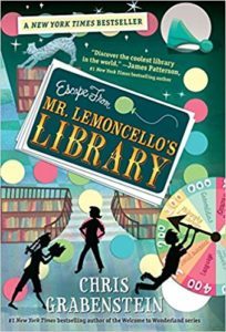 Escape from Mr. Lemoncello's Library by Chris Grabenstein book cover