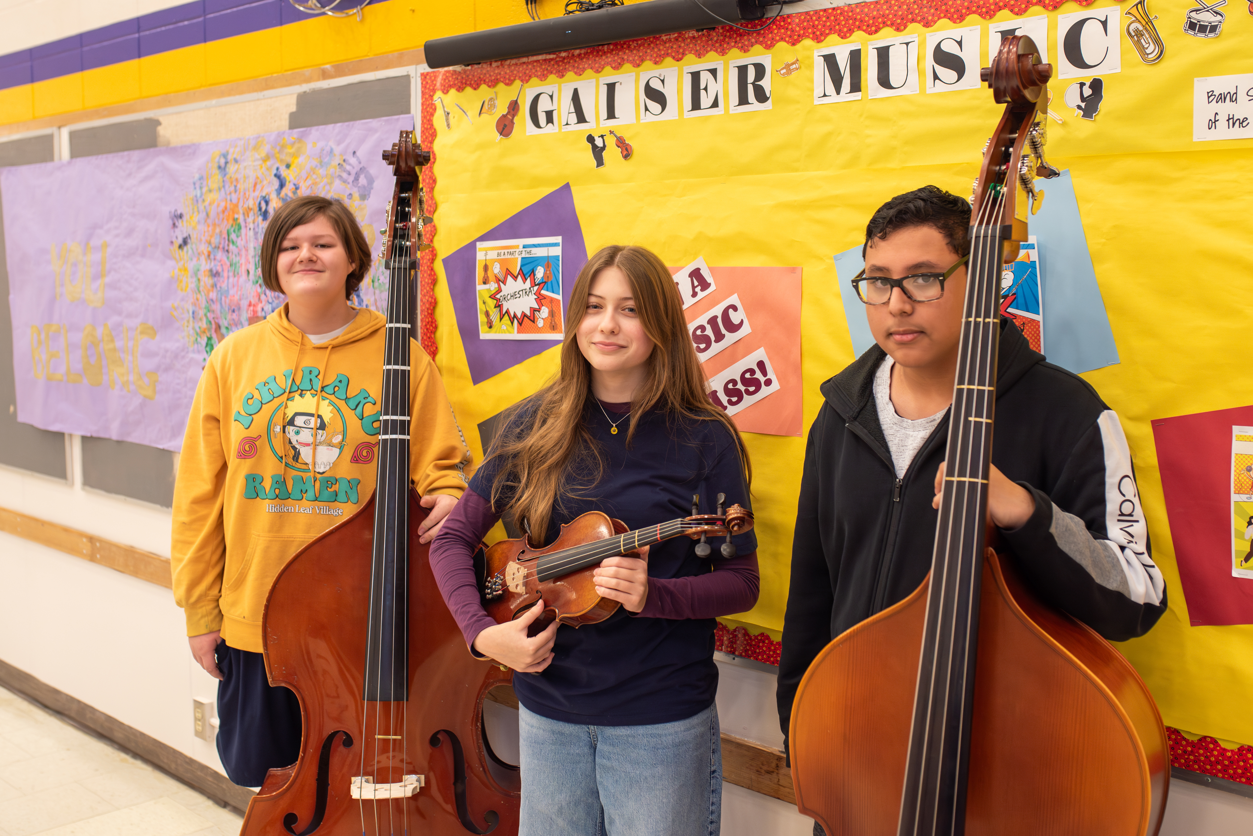 Students selected for State Honor Ensembles